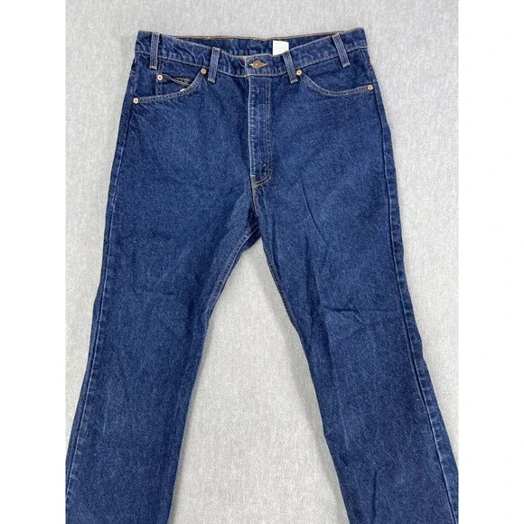 Vintage 94 Levis 517 Bootcut Dark Wash Orange Tab Jeans Men W36 L31 NWOT Look Nw
